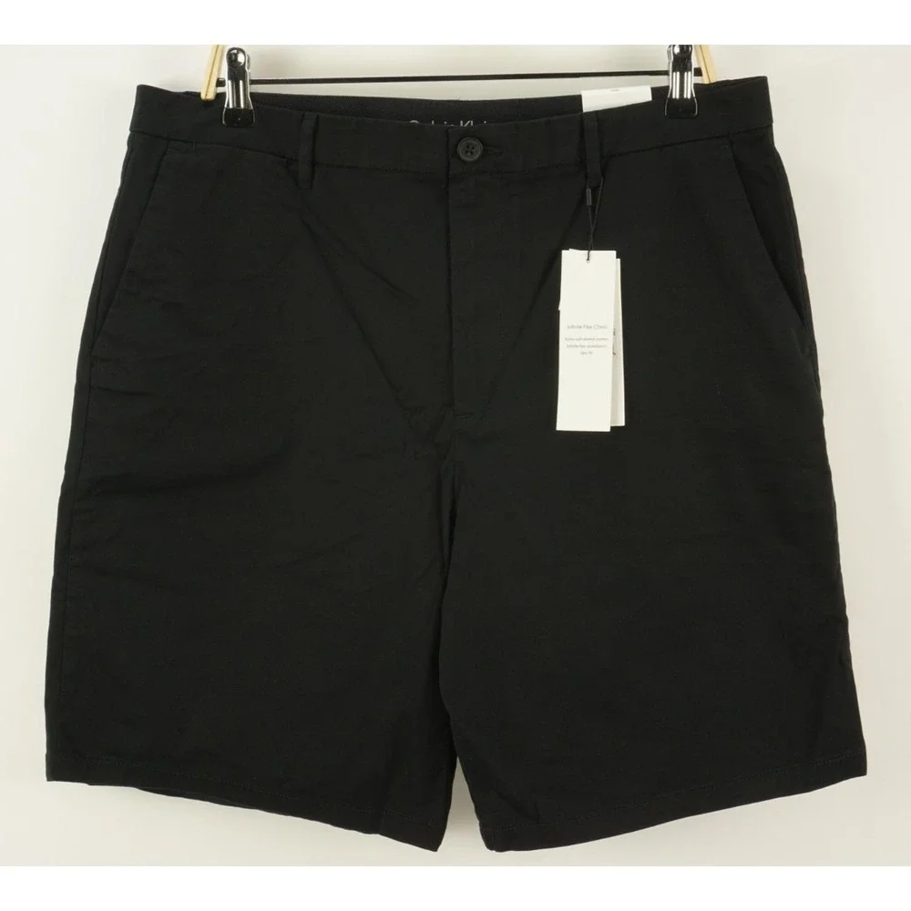 New‎ Calvin Klein Infinite Flex Chino Shorts Men's 36 x 9